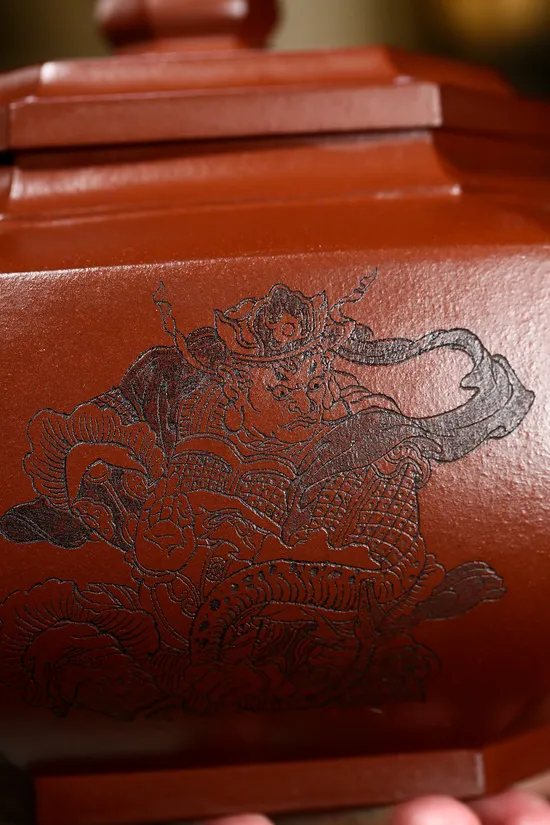 Premium Yixing Zisha Teapot | Handcrafted Collectible by Master Xu Shijuan 1