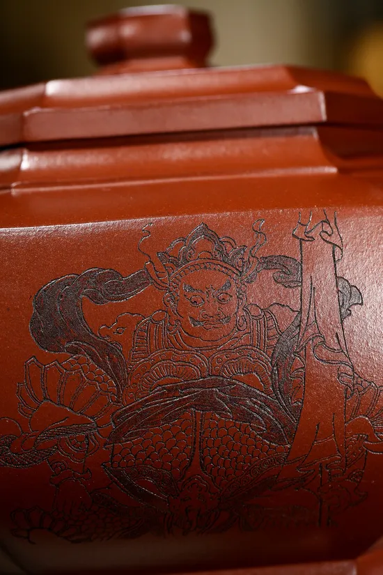 Premium Yixing Zisha Teapot | Handcrafted Collectible by Master Xu Shijuan 4