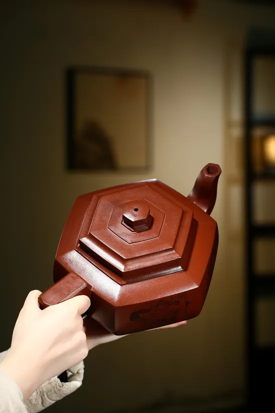 Premium Yixing Zisha Teapot | Handcrafted Collectible by Master Xu Shijuan 8