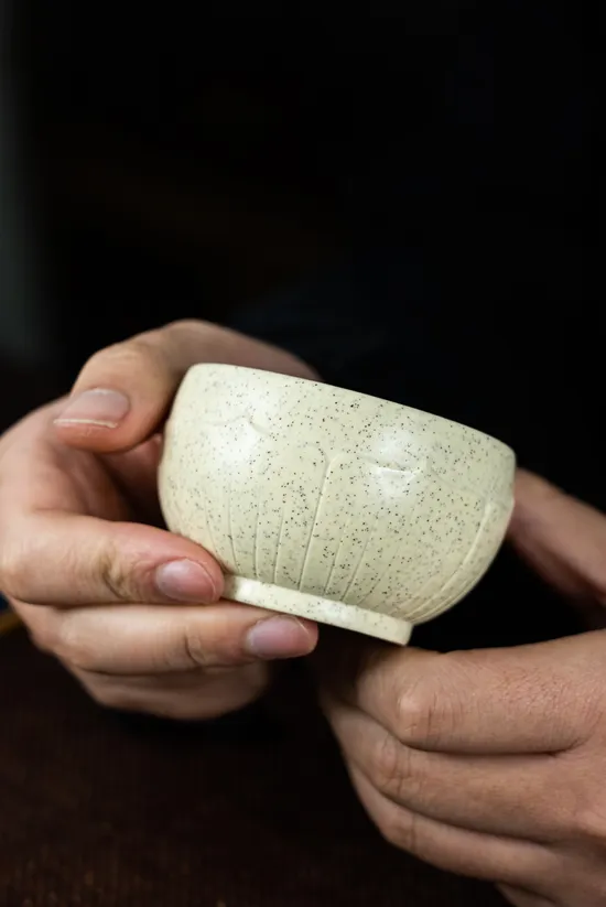 Lotus Petal Yixing Teapot | Handcrafted Zisha Clay Artisan Teacup 3
