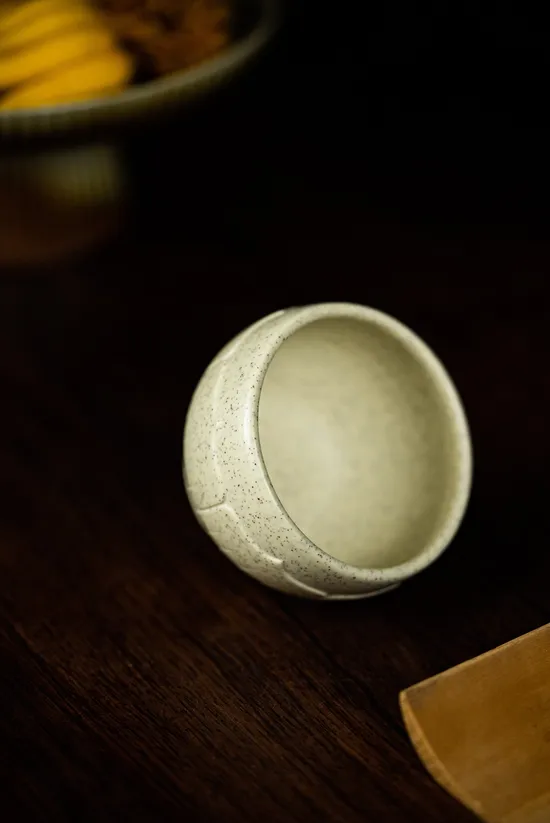 Lotus Petal Yixing Teapot | Handcrafted Zisha Clay Artisan Teacup 6