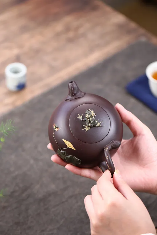 Yixing Zisha Clay Teapot - Handcrafted Artisan Teapot Best Quality 4