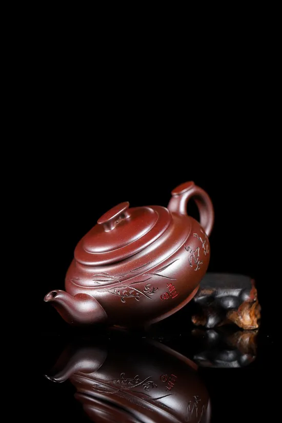 Authentic Yixing Purple Clay Teapot | Shen Yinhua Masterpiece | Collector's Art 7