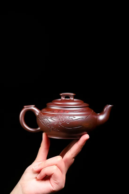 Authentic Yixing Purple Clay Teapot | Shen Yinhua Masterpiece | Collector's Art 8