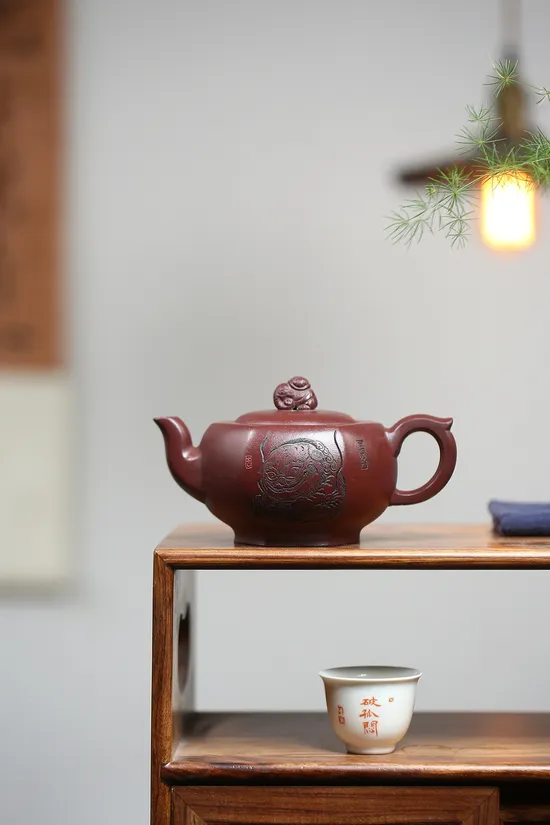 Yixing Clay Teapot - Handcrafted Premium Elephant Design Teapot 5