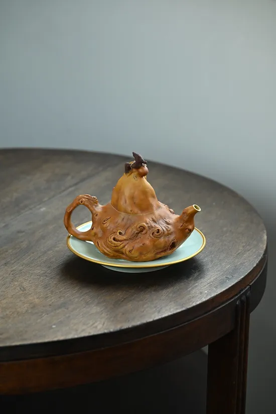 Handcrafted Yixing Clay Teapot - Longevity Symbol & Artisan Craft 6
