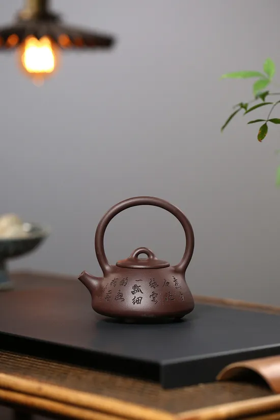 Yixing Zisha Teapot | Handmade Stone Dipper Design | Artisan Craft 4