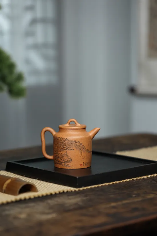 Premium Yixing Zisha Teapot – Handcrafted Clay, Artisan Design 4