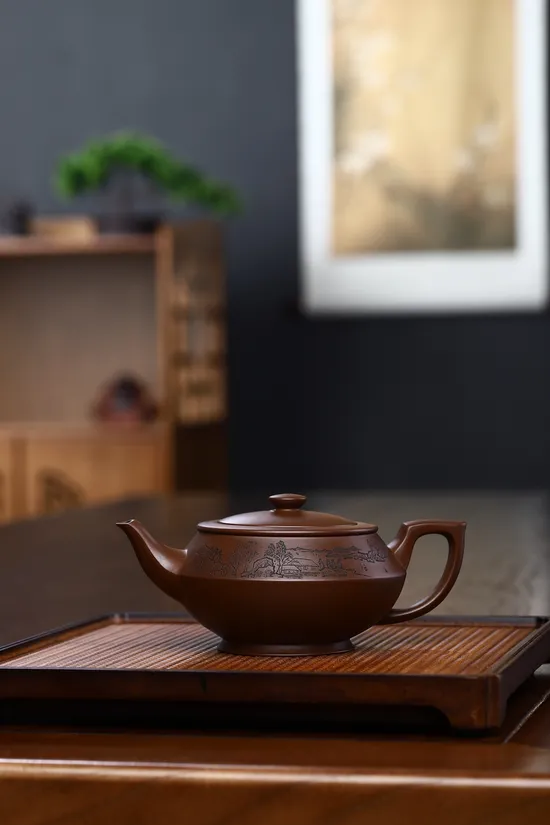 Premium Yixing Teapot | Handcrafted Zisha Clay Artisan Pot by Xu Liuming | Collector's Choice 6