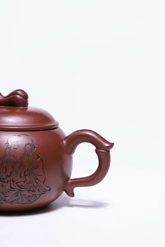 Yixing Zisha Teapot | Dragon's Blood Clay | Master Artisan Craft 7
