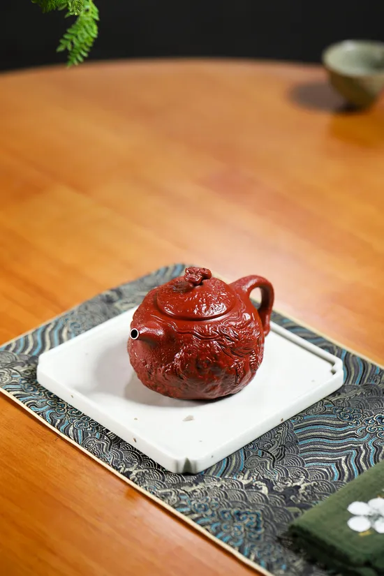Yixing Zisha Teapot - Authentic Gongchun Dragon Design 6