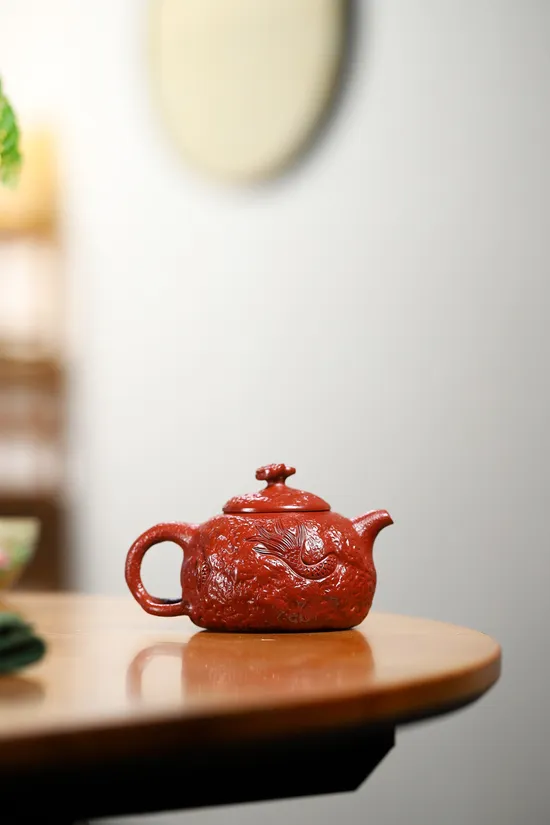 Yixing Zisha Teapot - Authentic Gongchun Dragon Design 7
