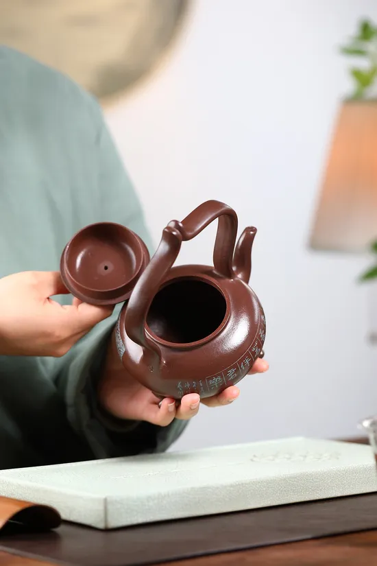 Premium Yixing Zisha Clay Teapot | Collectible Handcrafted Chinese Teapots 9