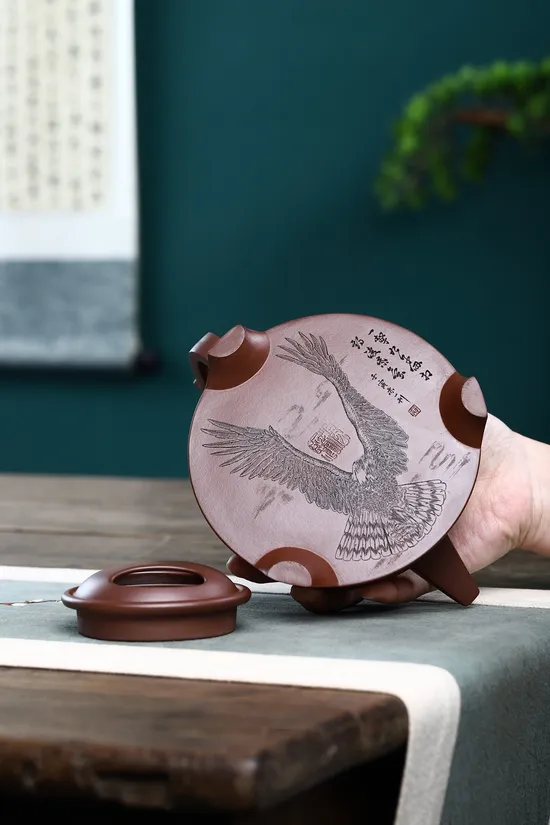 Premium Yixing Clay Teapot | Handcrafted Artisan Zisha Pottery 2