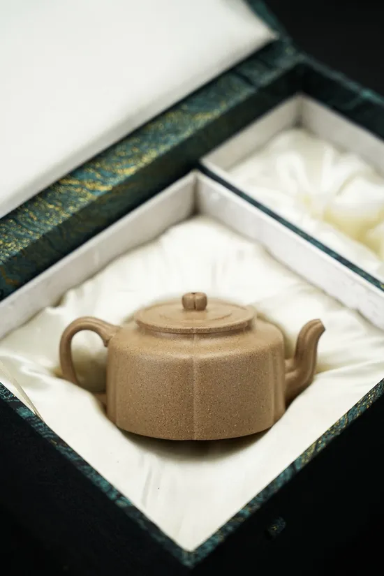 Premium Yixing Clay Teapot | Handcrafted Zisha Teapot 200cc 5