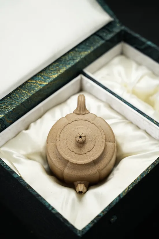 Premium Yixing Clay Teapot | Handcrafted Zisha Teapot 200cc 7