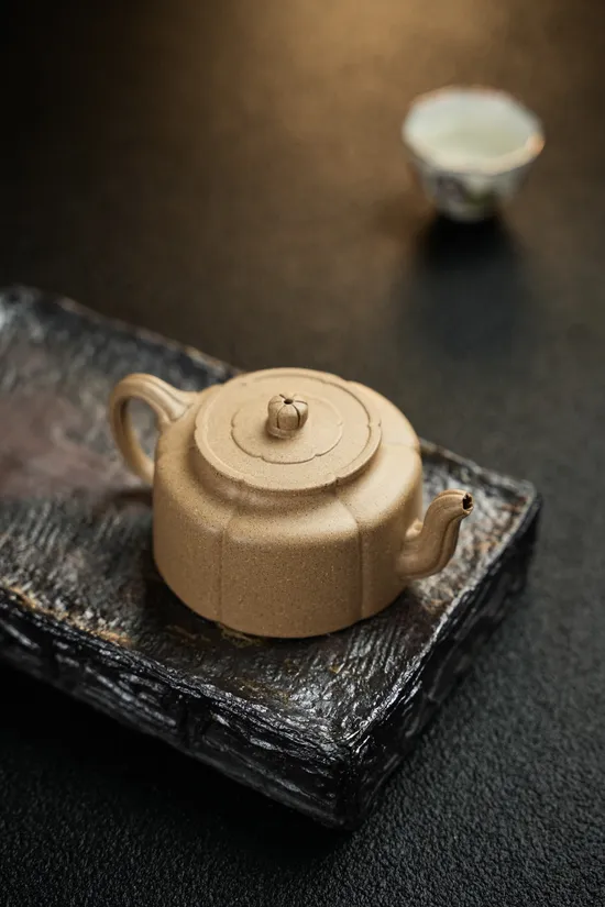 Premium Yixing Clay Teapot | Handcrafted Zisha Teapot 200cc 9