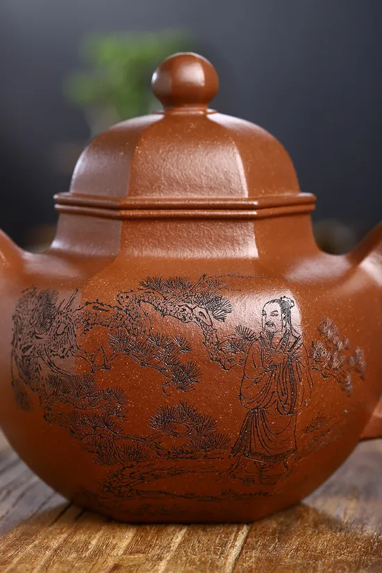 Yixing Teapot, Rare Jiangpo Clay, Handcrafted Ceramics, Premium Zisha Pot 2