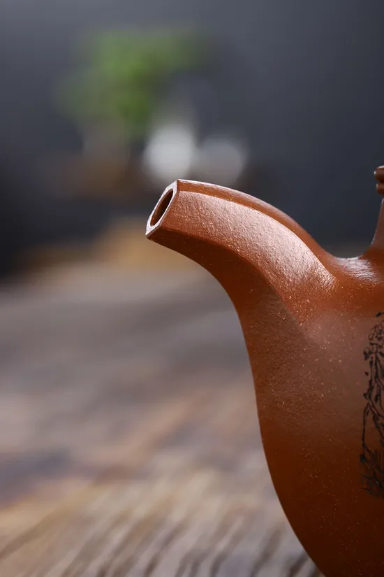 Yixing Teapot, Rare Jiangpo Clay, Handcrafted Ceramics, Premium Zisha Pot 7