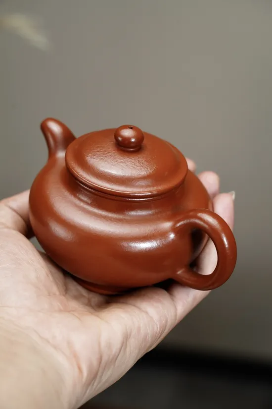 Premium Yixing Clay Teapot | Handcrafted Zhu Ni 200cc Artisan Pot 4