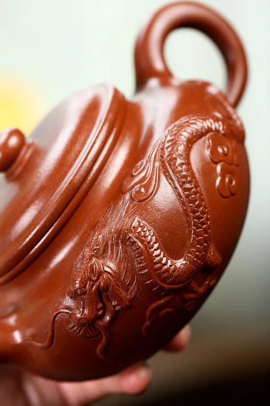 Authentic Yixing Clay Teapot | Master Crafted Collector's Edition 6