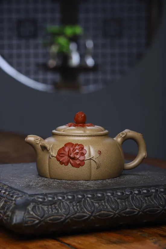 Zisha Teapots: 2 | 400 CNY | Xu Liuming | Duan-Da Hong Pao clay 3
