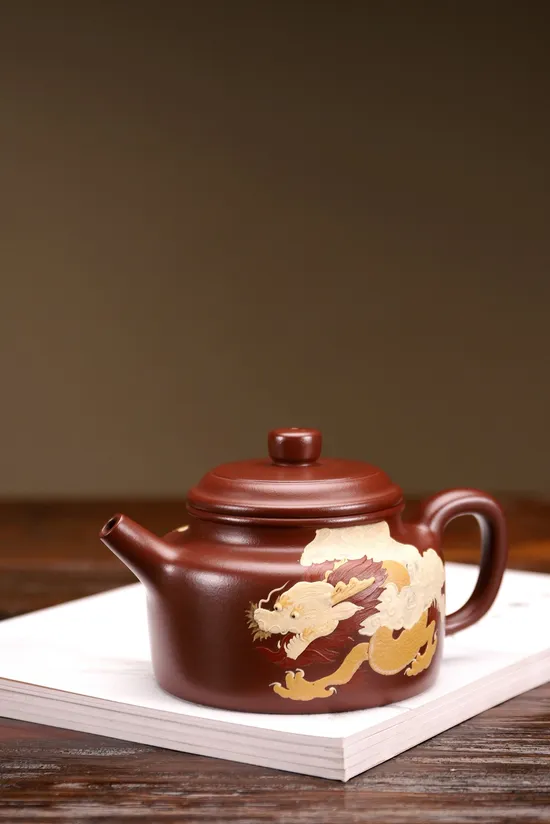 Premium Handcrafted Yixing Zisha Teapot by Hui Haiqin | 4500 CNY Artisan Craft 7