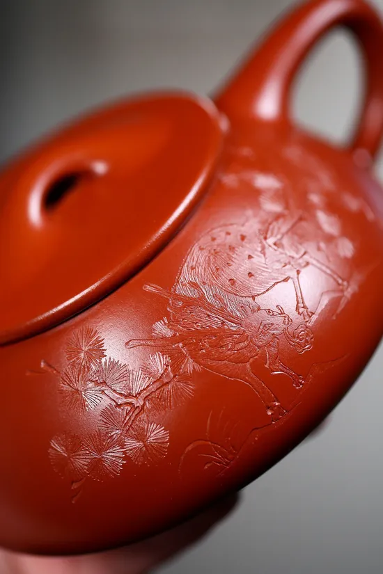 Premium Handcrafted Yixing Zisha Teapot – Authentic Collectible 6