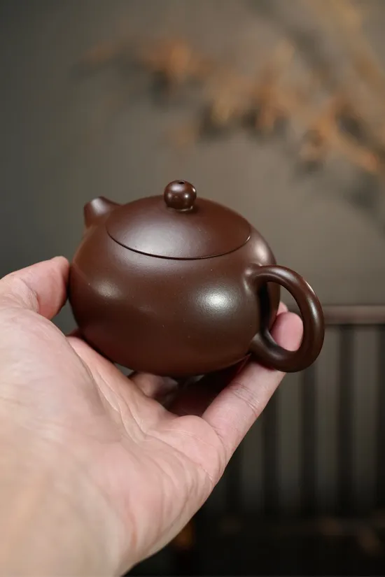 Zisha Teapots: premium old purple clay | 170cc capacity 5