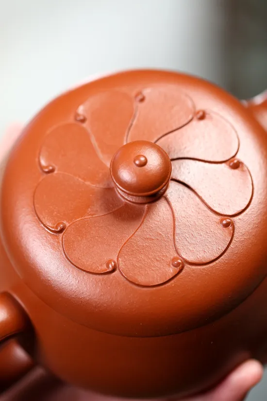 Yixing Zisha Teapot, Phoenix & Peony Design, Masterpiece Collection 2