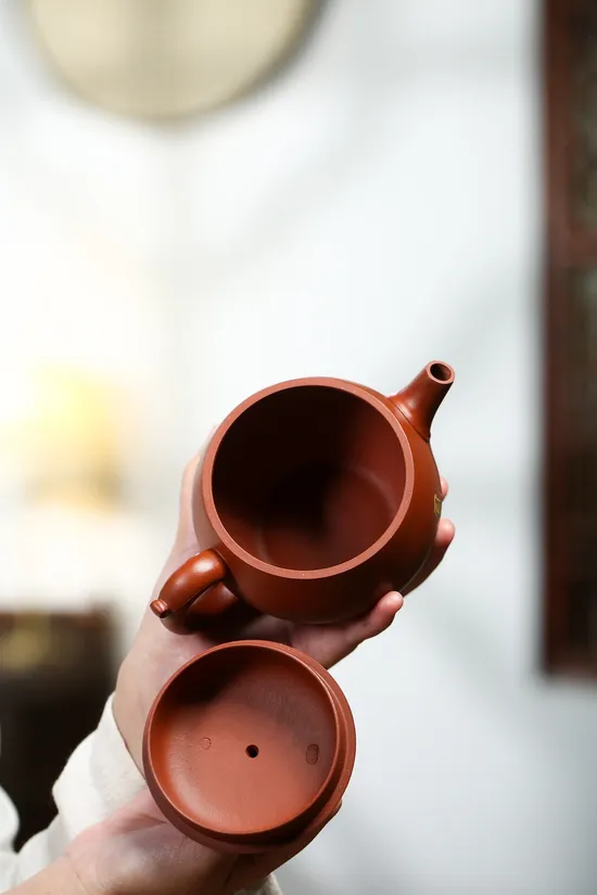 Yixing Zisha Teapot, Phoenix & Peony Design, Masterpiece Collection 4