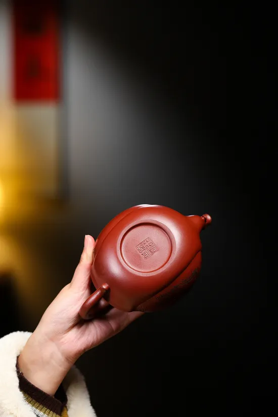 Yixing Teapot | Dragon Blood Clay | Wu Xingqi Masterpiece 1
