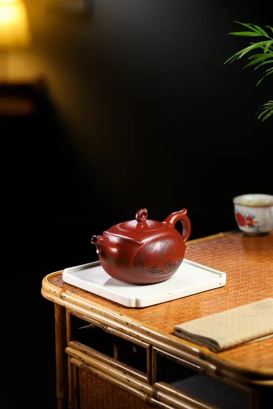 Yixing Teapot | Dragon Blood Clay | Wu Xingqi Masterpiece 6