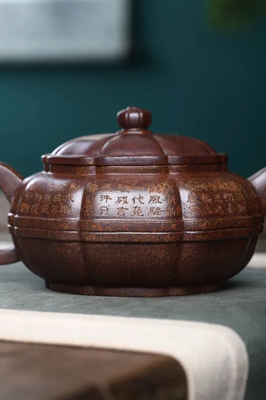 Yixing Zisha Teapot | Handcrafted Collectible by Fan Xijun 6
