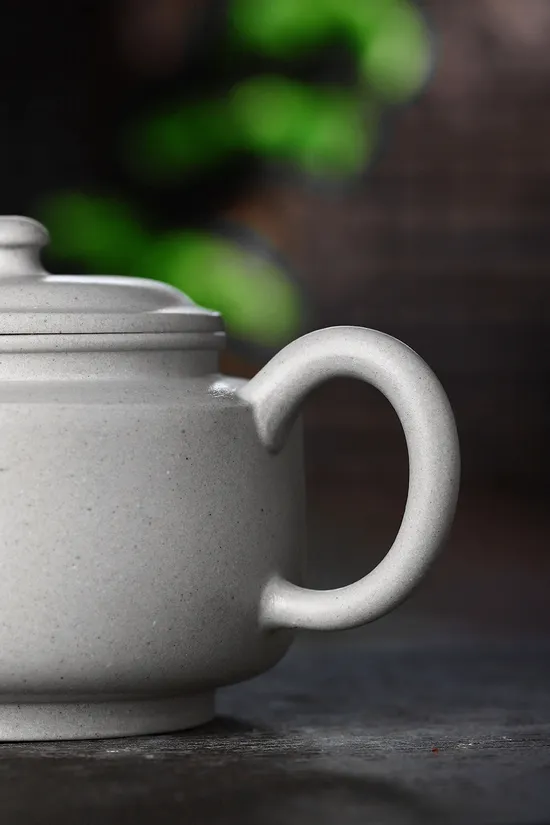 Premium Yixing Teapot | Artisan Crafted Collectible Teapots | Ivory White Clay 4