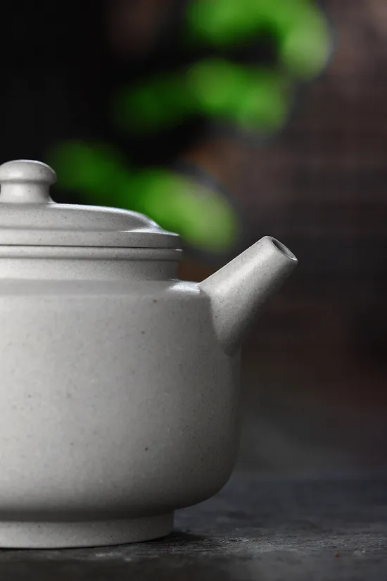 Premium Yixing Teapot | Artisan Crafted Collectible Teapots | Ivory White Clay 6
