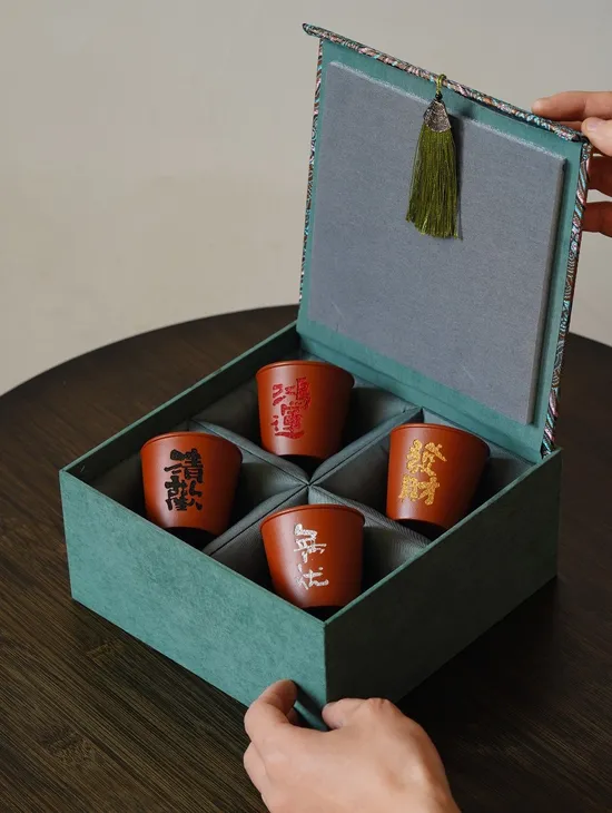 Yixing Red Clay Teapot - Luxury Gift Box for Prosperity 2025 6