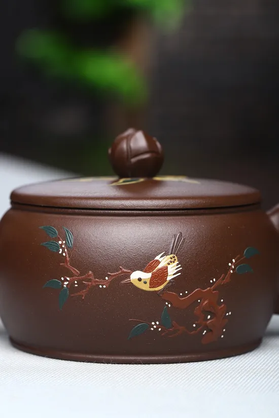 Zisha Teapots: Dark Fragrance Han Tiles | premium deep-well purple clay 2