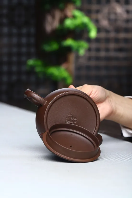 Zisha Teapots: Dark Fragrance Han Tiles | premium deep-well purple clay 6