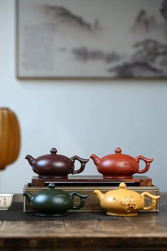 Yixing Zisha Teapot | Handcrafted Purple Clay Artisan Teapots 1