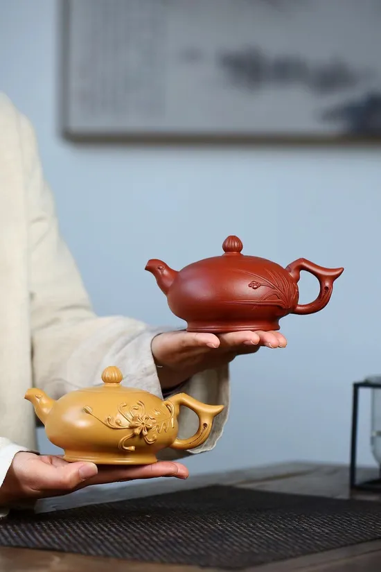 Yixing Zisha Teapot | Handcrafted Purple Clay Artisan Teapots 5