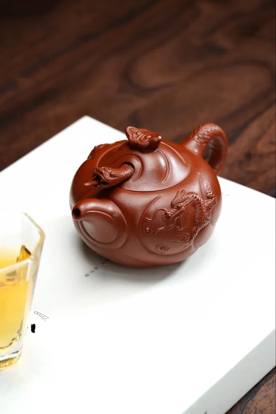 Handcrafted Yixing Zisha Teapot – Artisan Clay Teapots 2