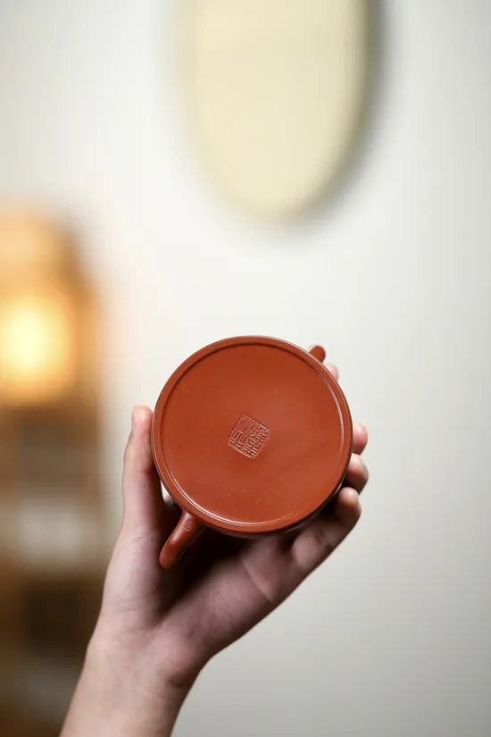 Zisha Teapots: chicken blood red clay | Wang Xiaoping 7