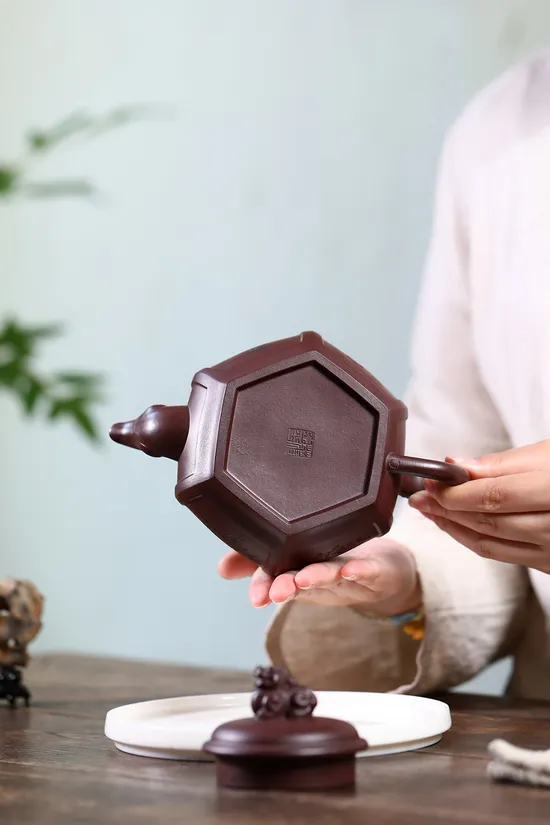 Premium Yixing Clay Teapot 540cc | Artisan Crafted Dragon Design 1