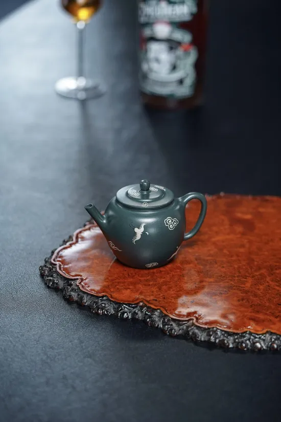 Premium Yixing Teapot | Handcrafted Zisha Clay Teapot 150cc 6