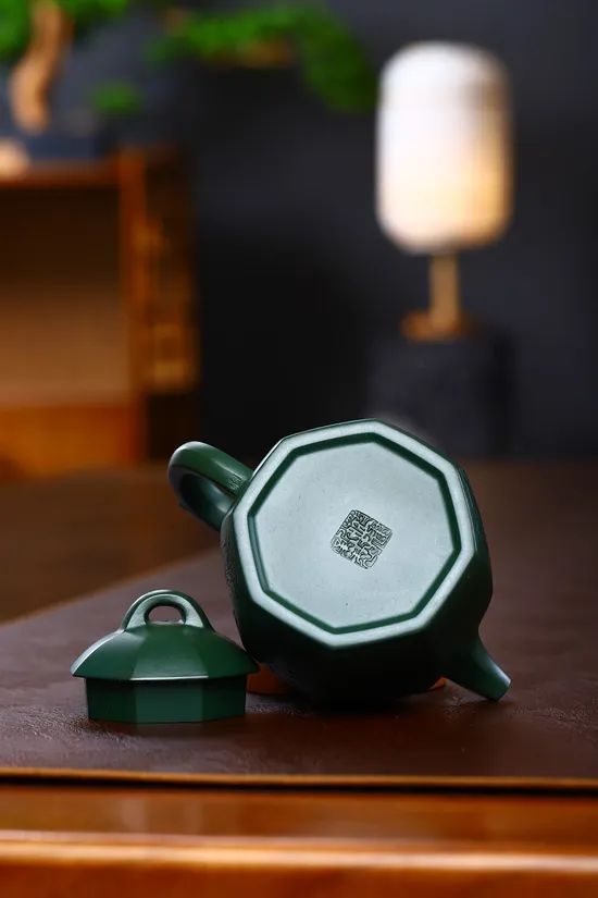 Zisha Teapots: Ba Fang Qin Quan | Min Guo green clay 1