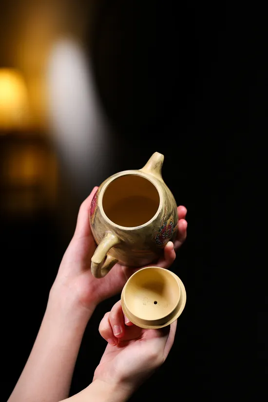Zisha Teapots: Ben Shan Green Clay | Qilin decoration 8