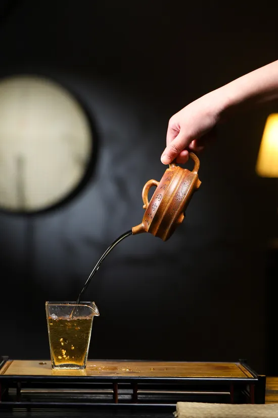 Yixing Zisha Teapot | Master Yao Huajun | High-Temperature Golden Osmanthus Clay 9