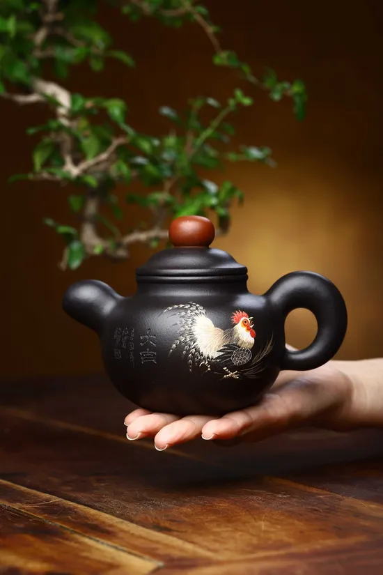 Zisha Teapots: Dao Hong Lotus Seed | 3300 CNY 7