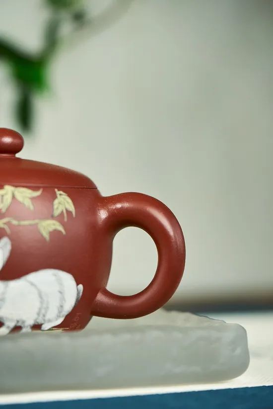 Premium Handcrafted Yixing Zisha Teapot | Authentic Clay Artisan Craft 5